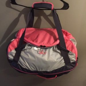 Pink Nike Duffle Bag W/ Many Pockets